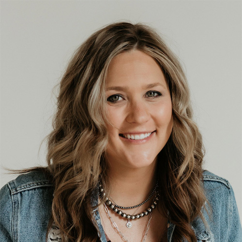 woman with long brown hair