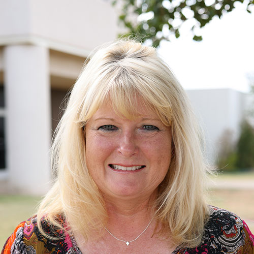 woman with long blonde hair